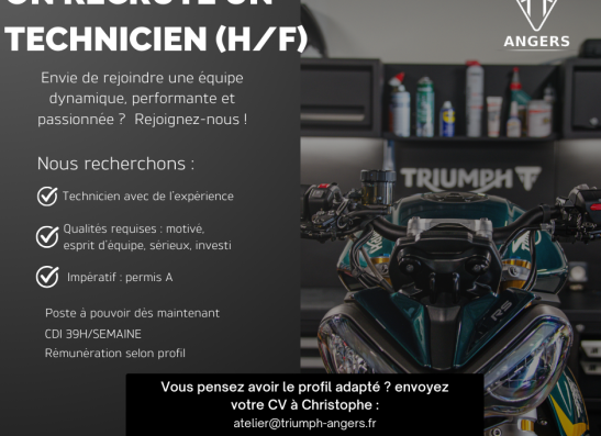 ON RECRUTE UN TECHNICIEN H/F
